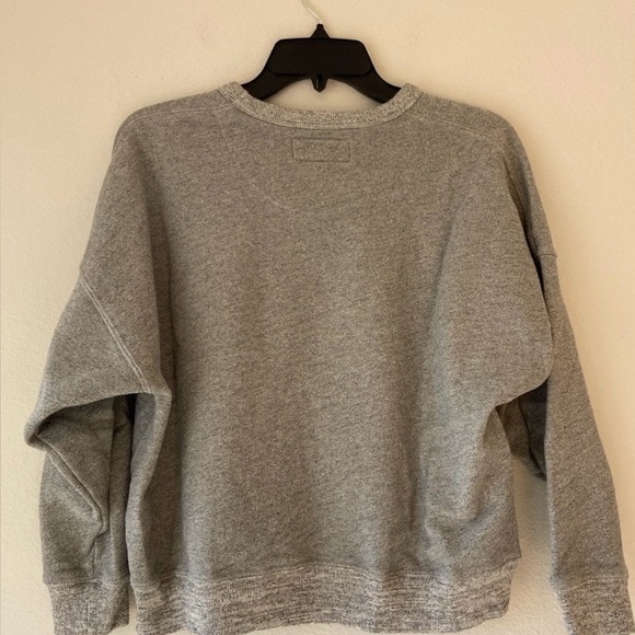 The Great. College sweatshirt Sz 0 gray - Picture 3 of 3